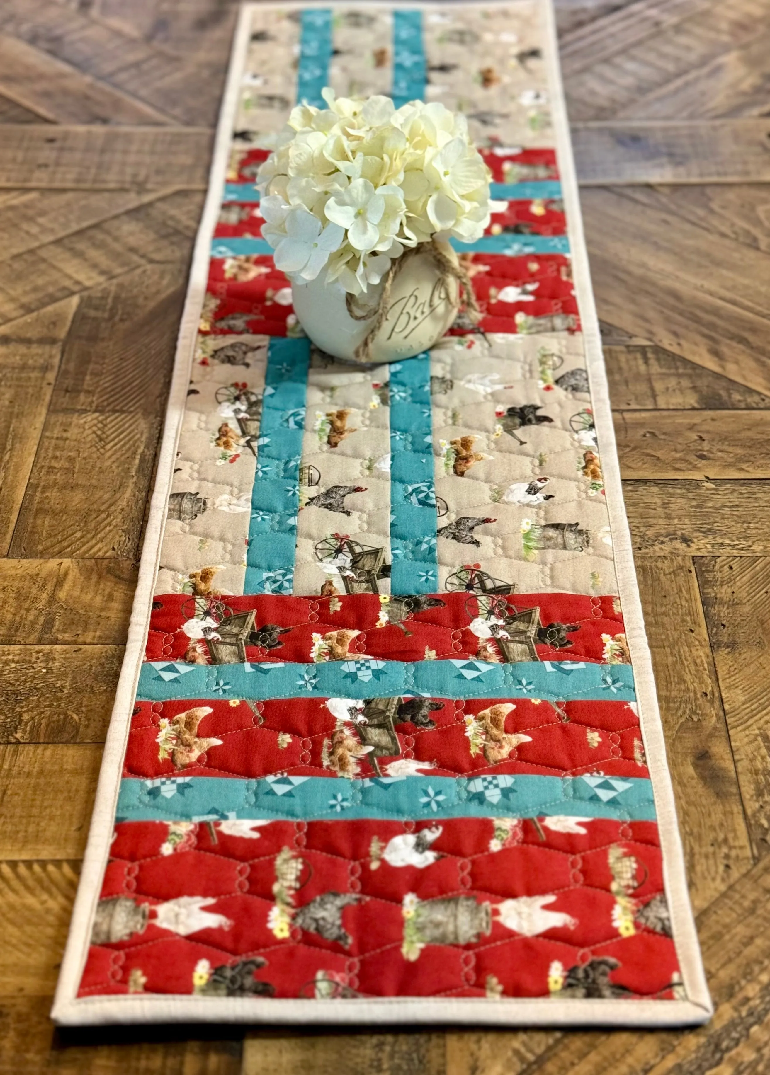 Helpful Heifer Table Runner #37