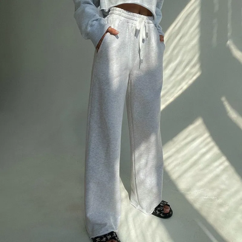 High Waist Sweatpants | Relaxed-fit Sweatpants Jogger | Casual Loose Pants | Jogging Pants | Women cotton Pants | Women's Comfy Sweatpants