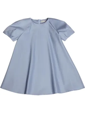 Il Gufo   Cotton poplin short sleeve dress 