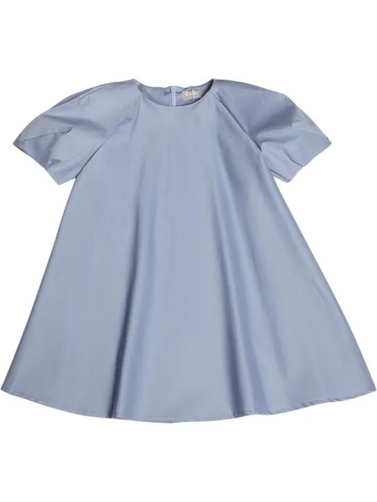 Il Gufo   Cotton poplin short sleeve dress 