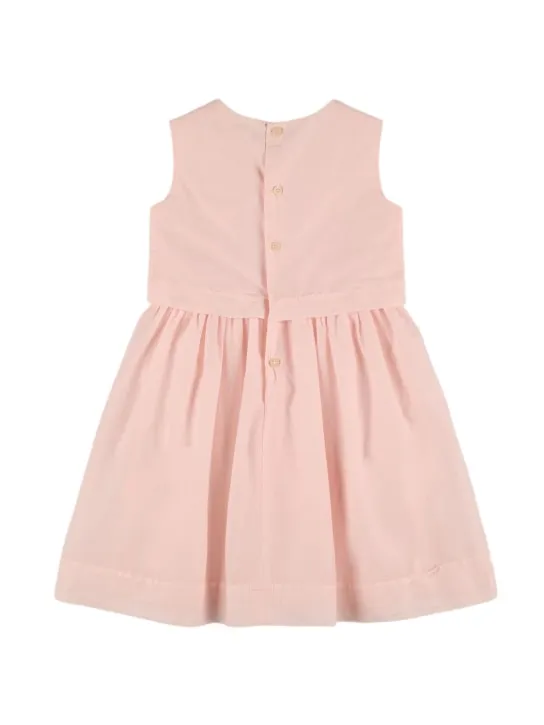 Il Gufo   Sleeveless cotton poplin dress 