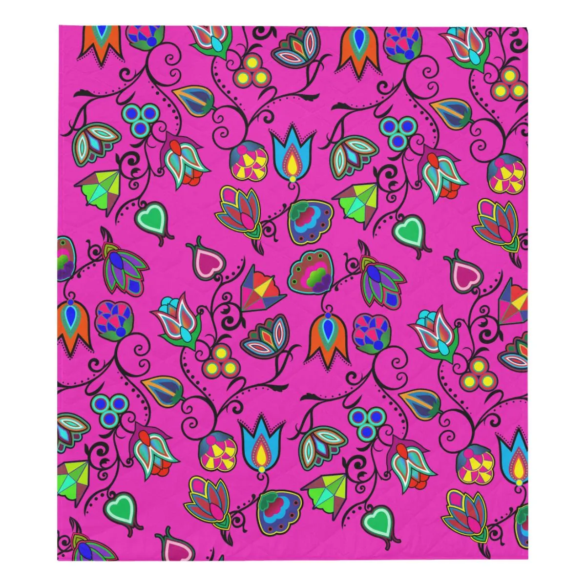 Indigenous Paisley Quilted Comforter 70"x80"