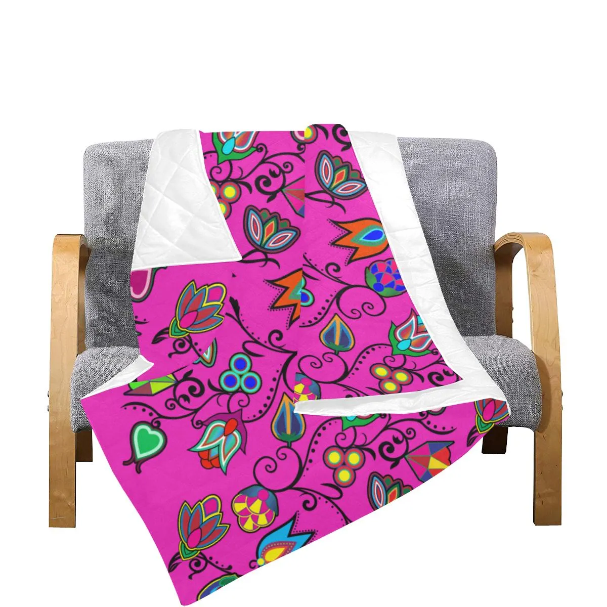 Indigenous Paisley Quilted Comforter 70"x80"