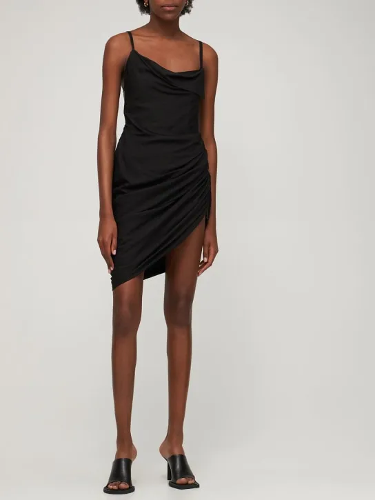 Jacquemus   La Robe Saudade vi blend mini dress 