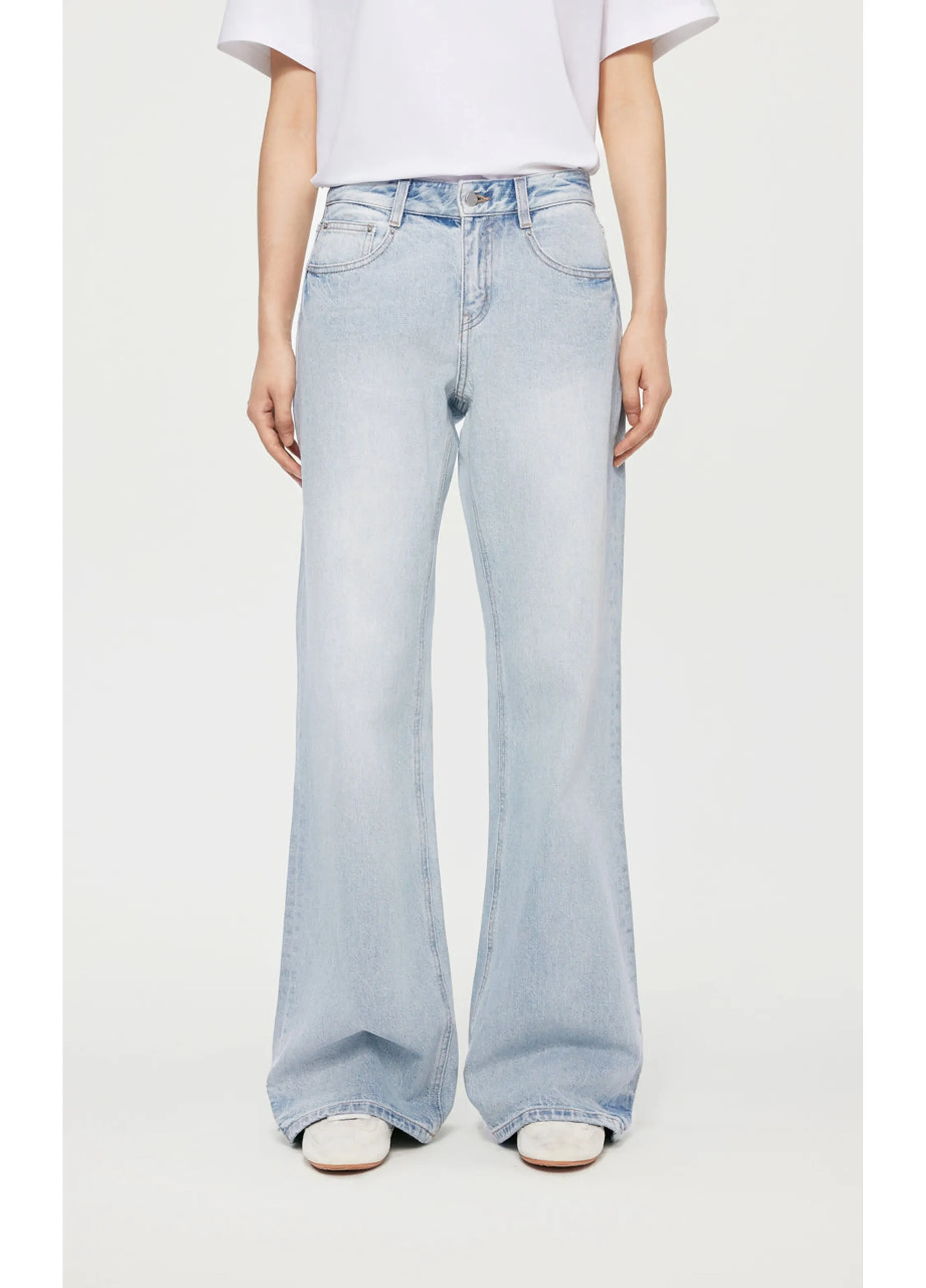 JNBY urban flared jeans