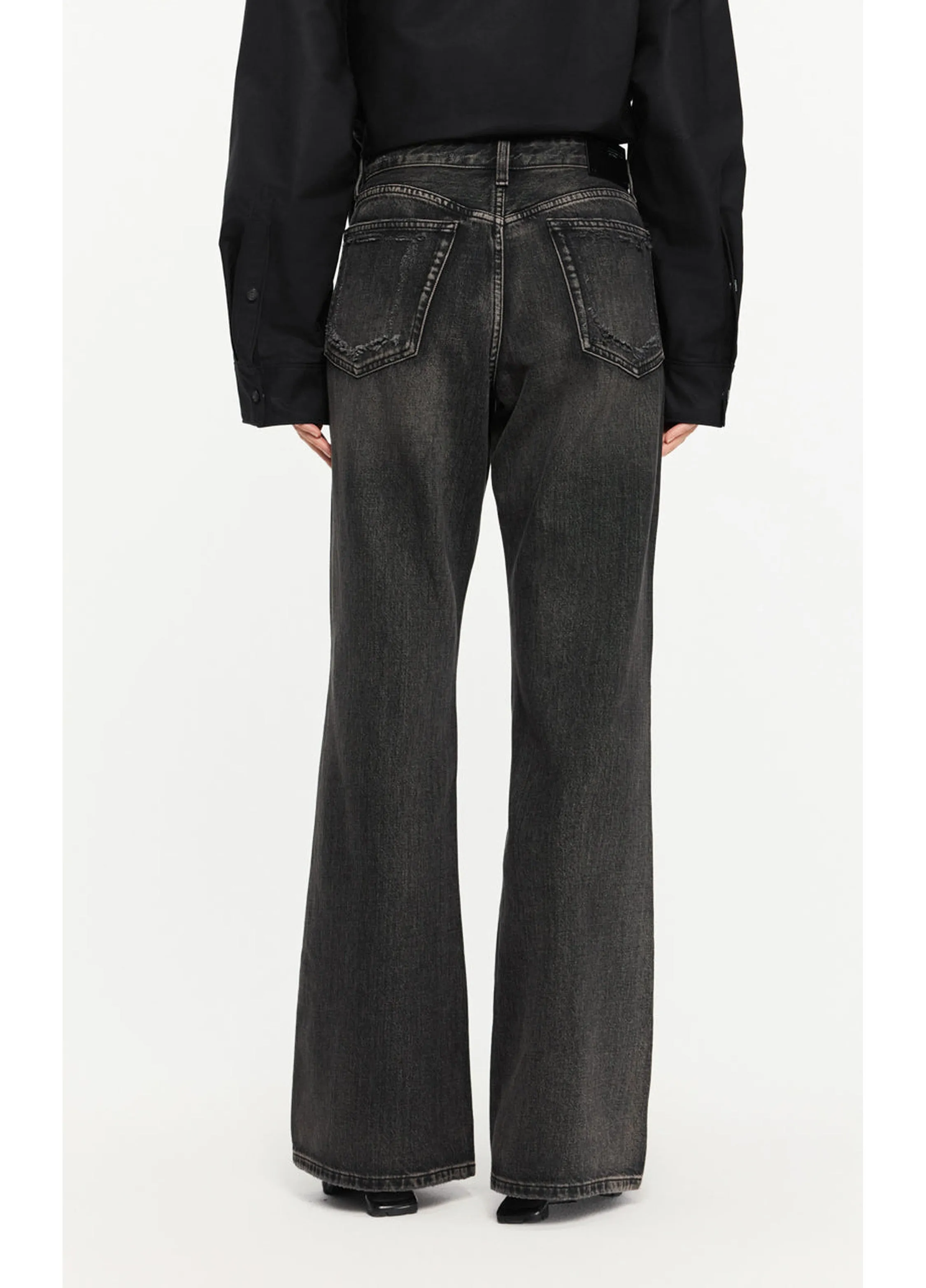 JNBY urban flared jeans