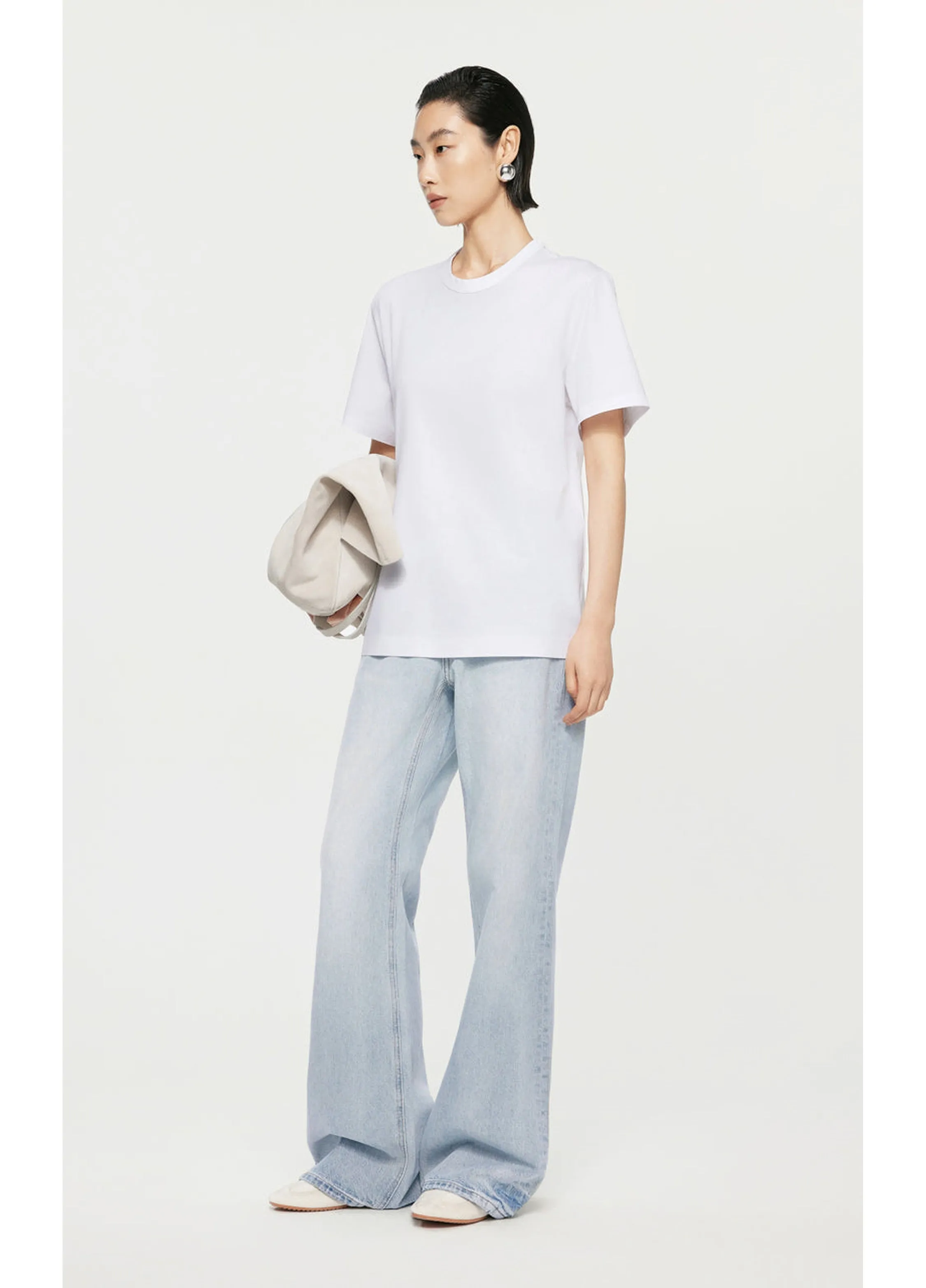 JNBY urban flared jeans