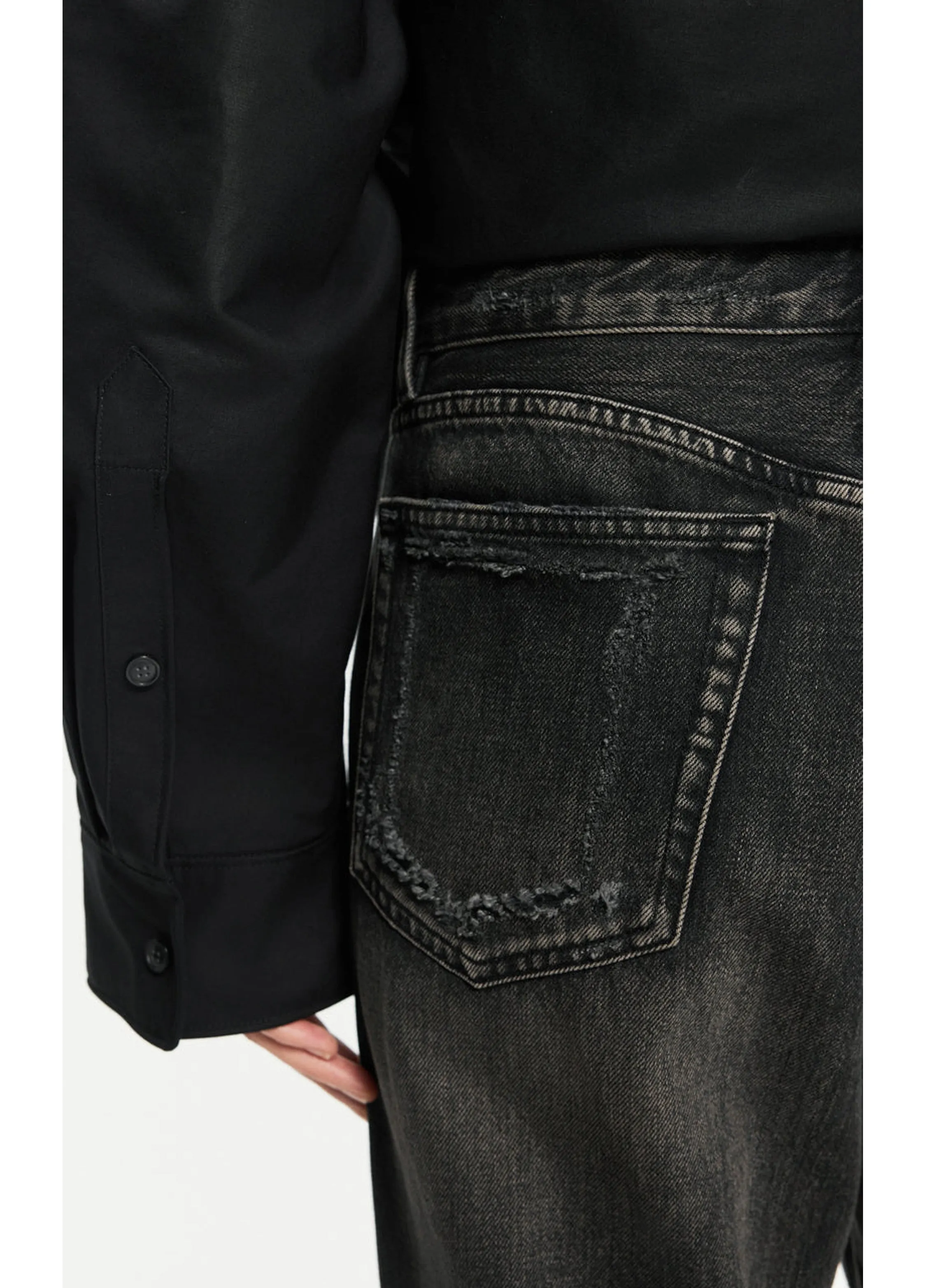 JNBY urban flared jeans