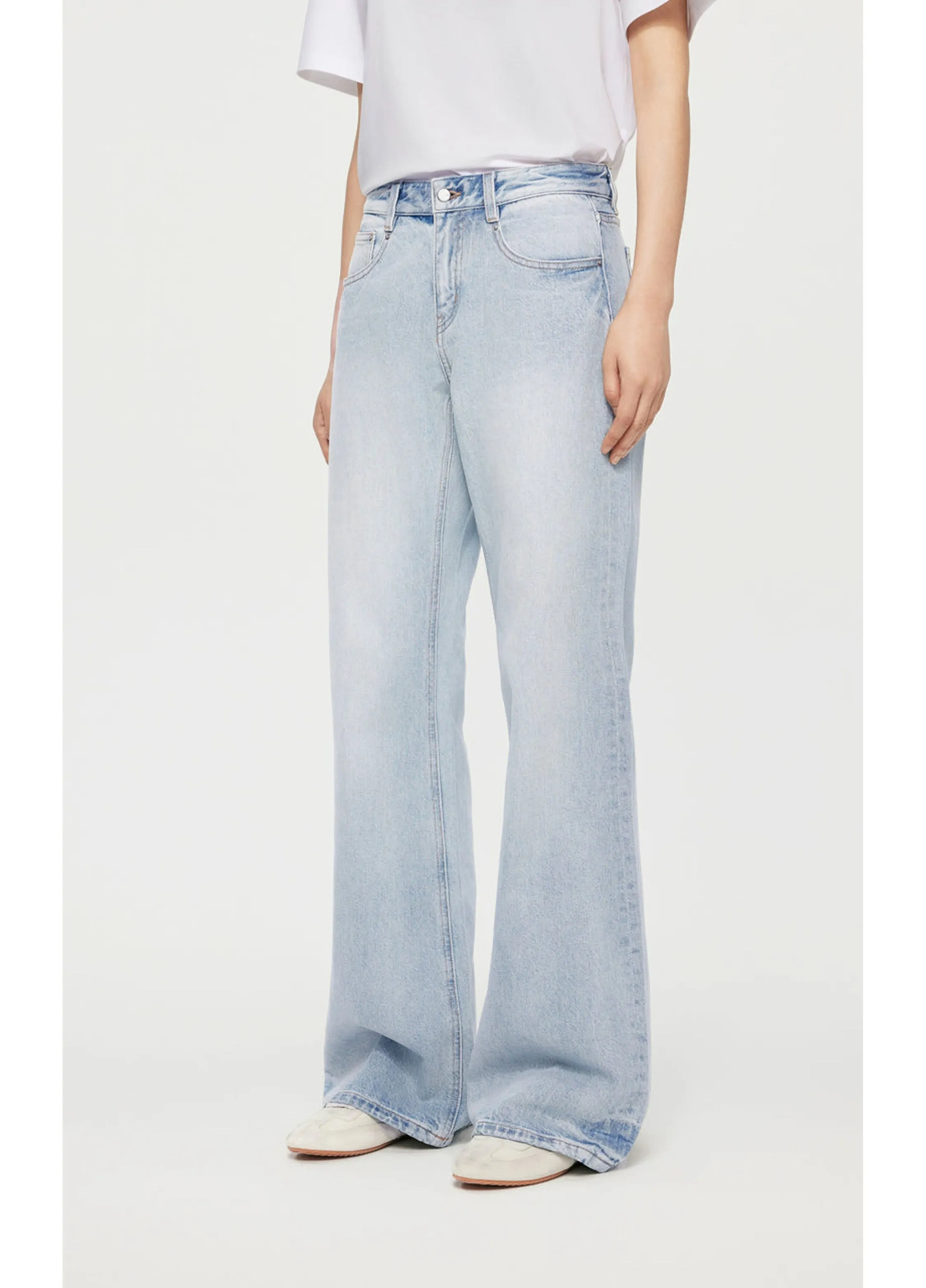 JNBY urban flared jeans