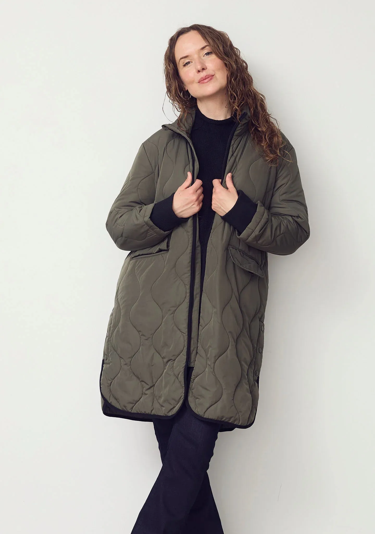 Kakhi Didi new Quilted jacket