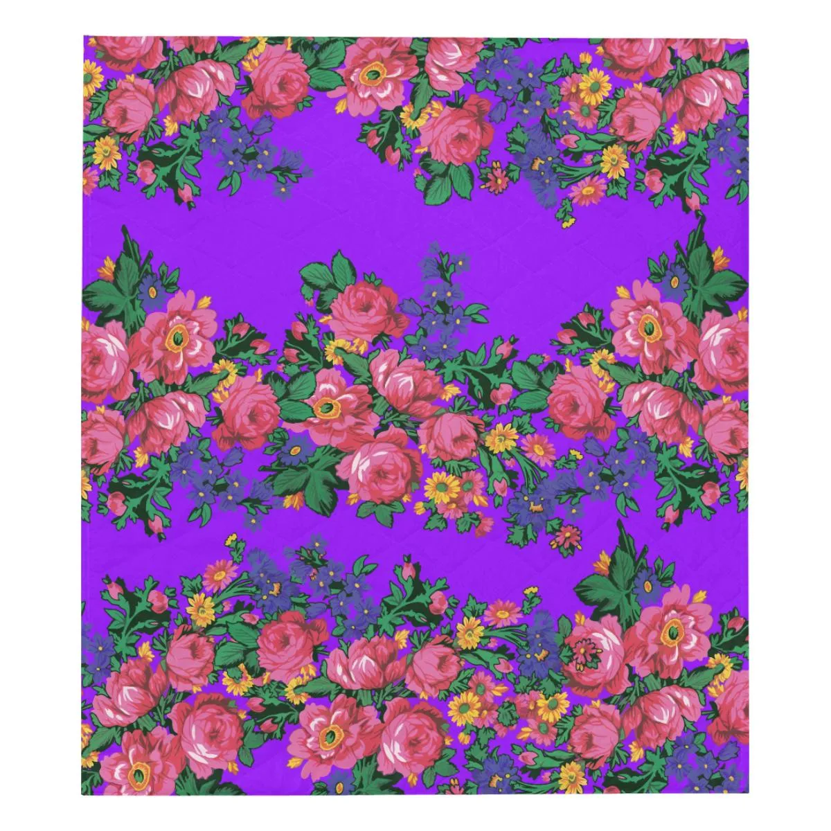 Kokum's Revenge-Lilac Quilted Comforter 70"x80"