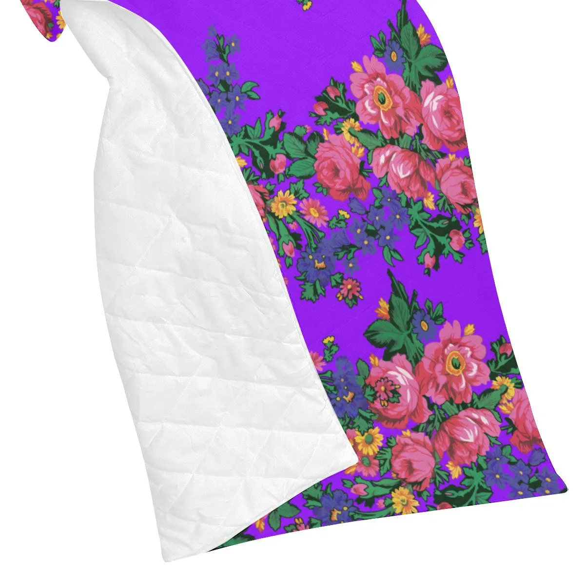 Kokum's Revenge-Lilac Quilted Comforter 70"x80"