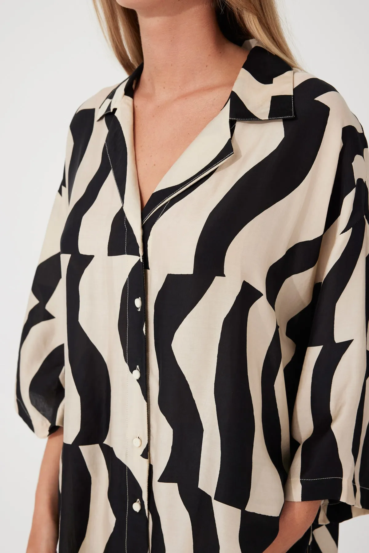 LENZING TENCEL SHIRT | SPLICE