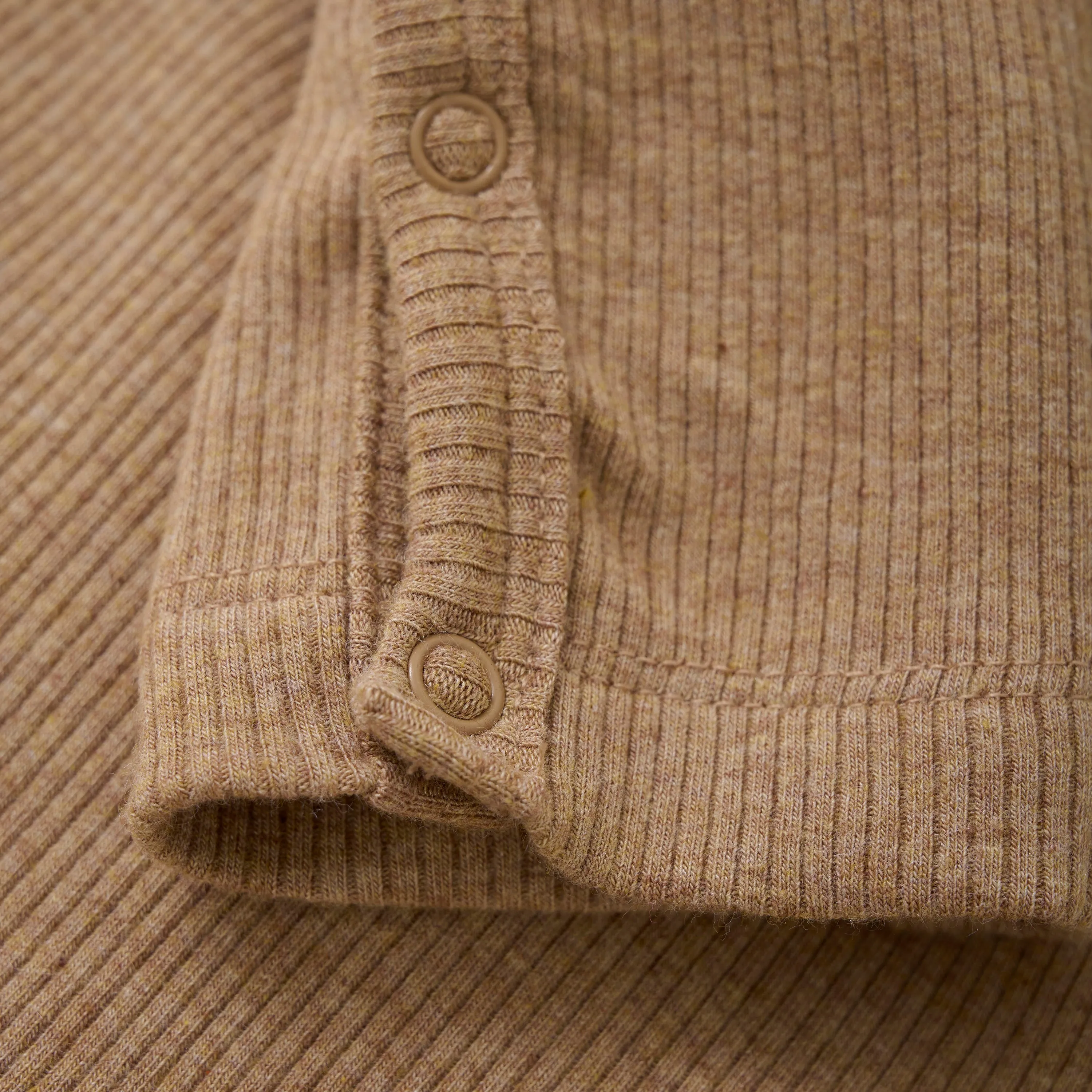 Macaroon Ribbed Romper