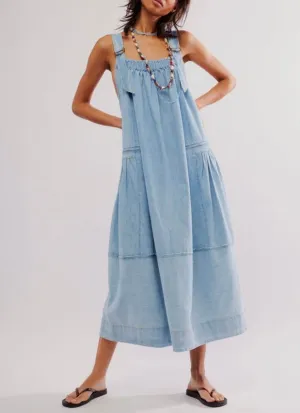 Machu Barrel Midi Dress