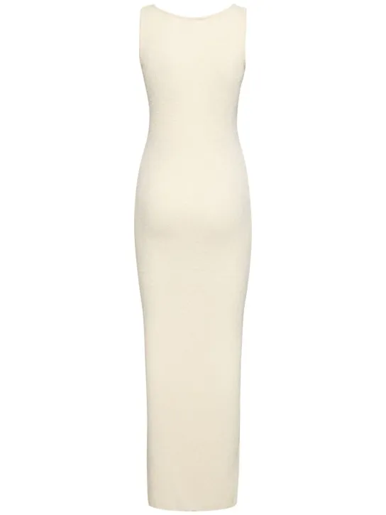 Magda Butrym   Linen &amp; cotton long dress 