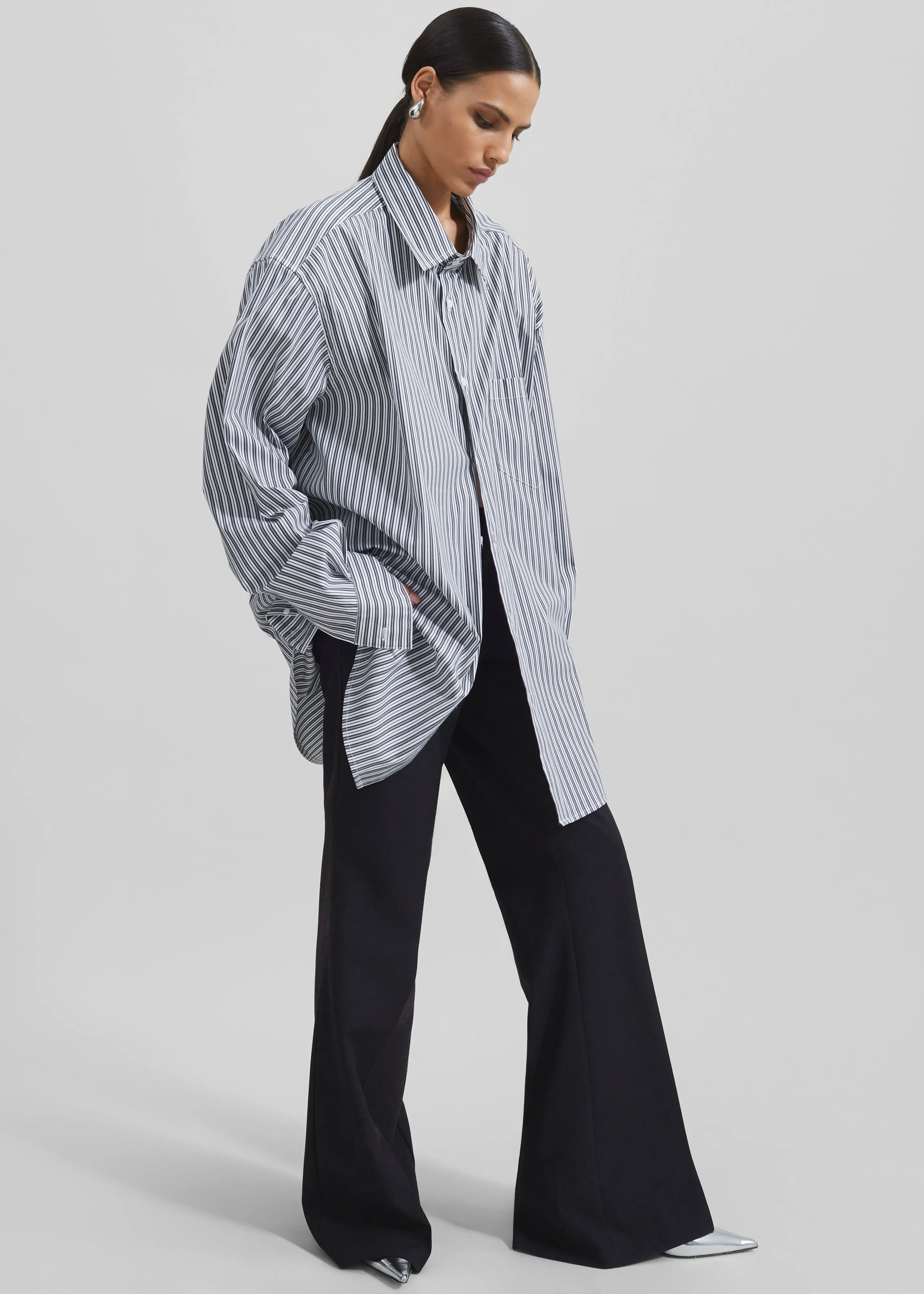 Maisie Bootcut Pants - Black