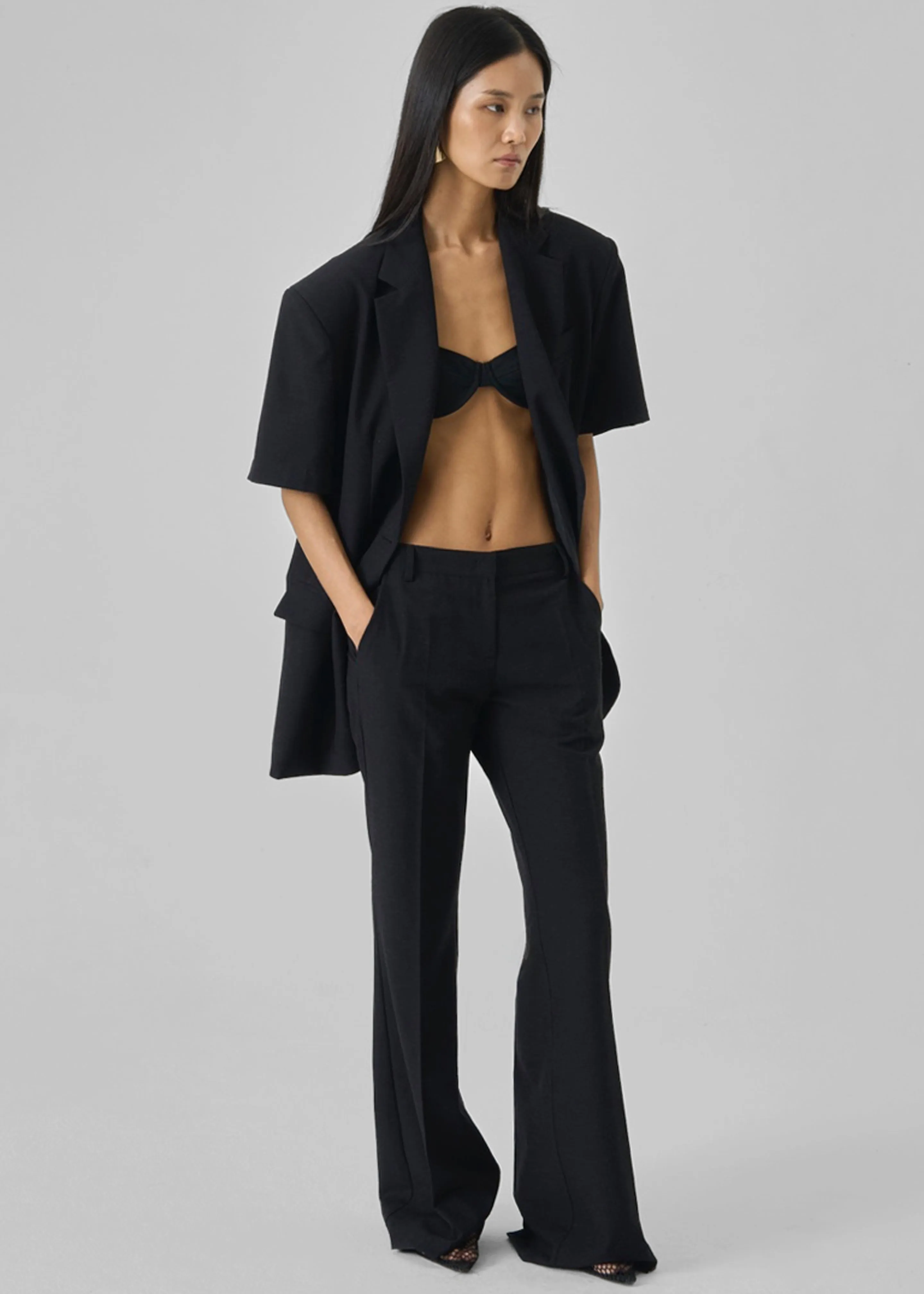 Maisie Bootcut Pants - Black