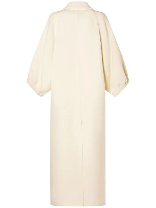 Max Mara   Zaffo cashmere double breasted long coat 