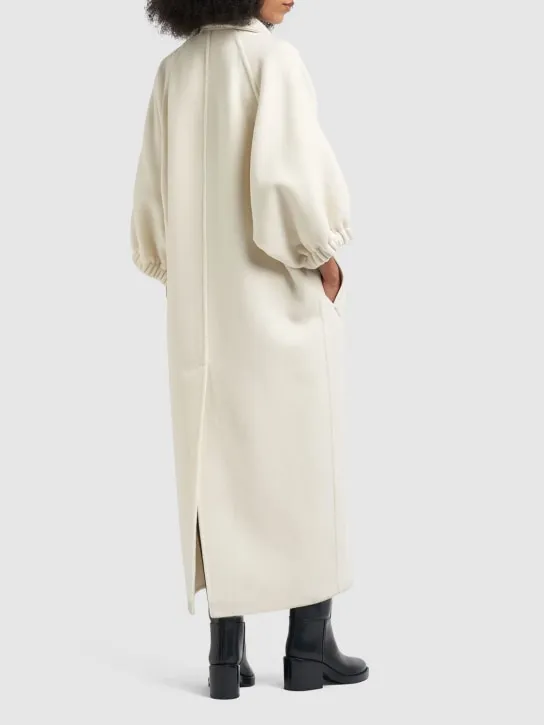 Max Mara   Zaffo cashmere double breasted long coat 
