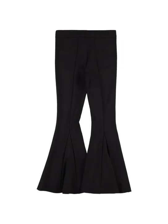 Miss Blumarine   Punto Milano viscose flared pants 