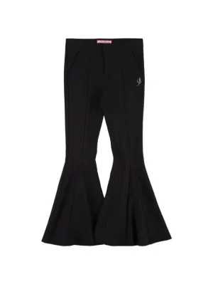 Miss Blumarine   Punto Milano viscose flared pants 