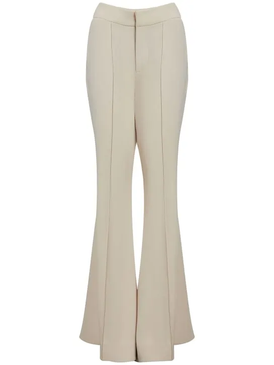 MITHRIDATE   Low waist tech flared pants 