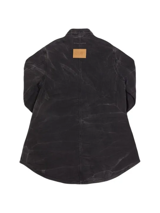 MM6 Maison Margiela   Stretch cotton gabardine dress 