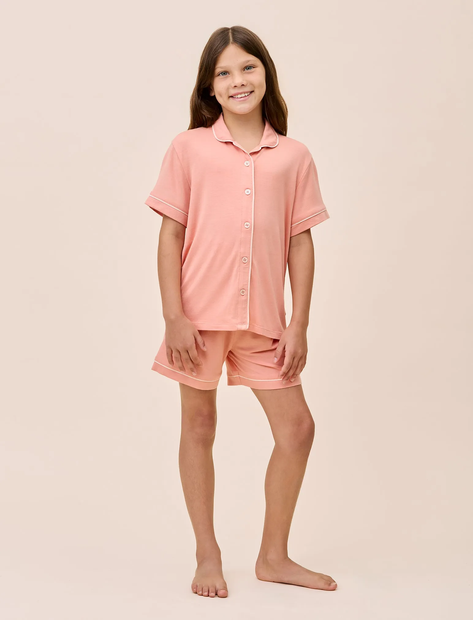 Molly Sims Kids Modal Boxer PJ Set