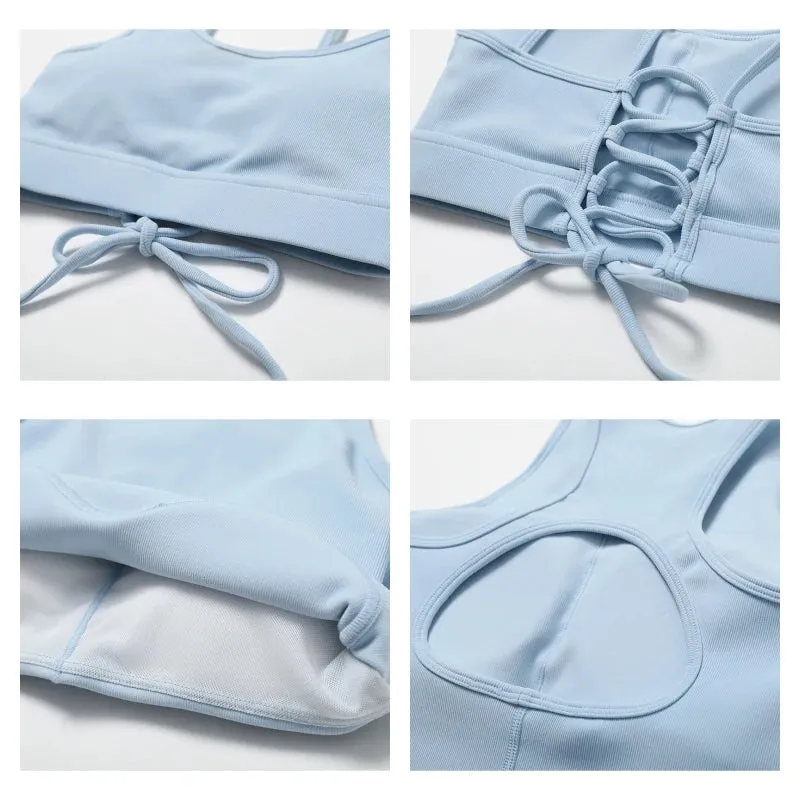 New Naked Feeling Flared Pants Yoga Suit