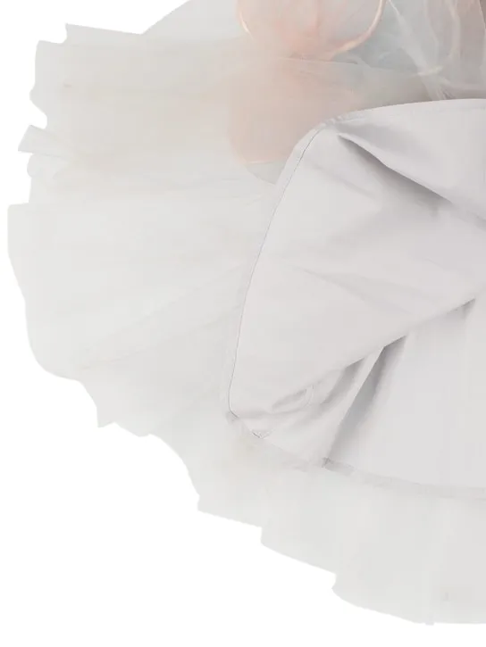 Nikolia   Tulle dress w/ butterfly appliqués 