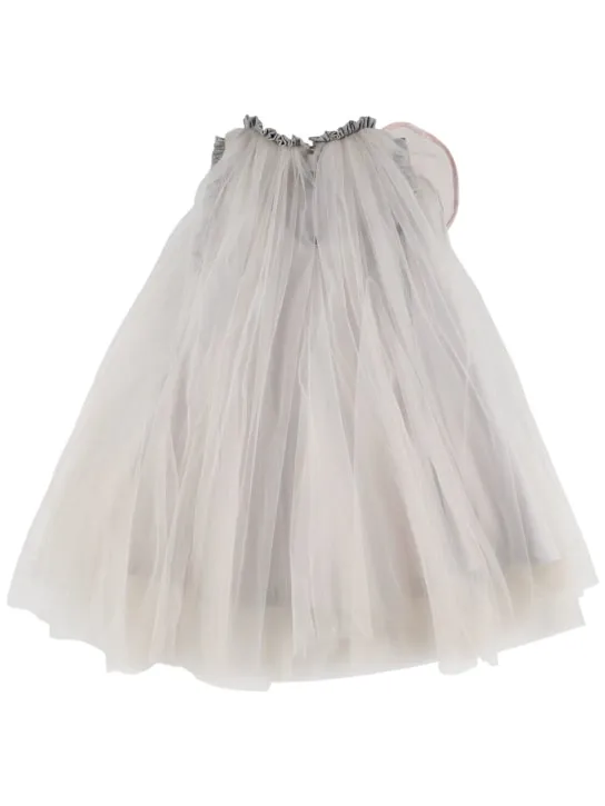 Nikolia   Tulle dress w/ butterfly appliqués 