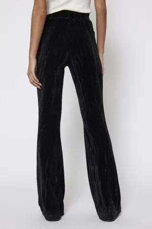 NORR - Velvetta Flared Pants - Black