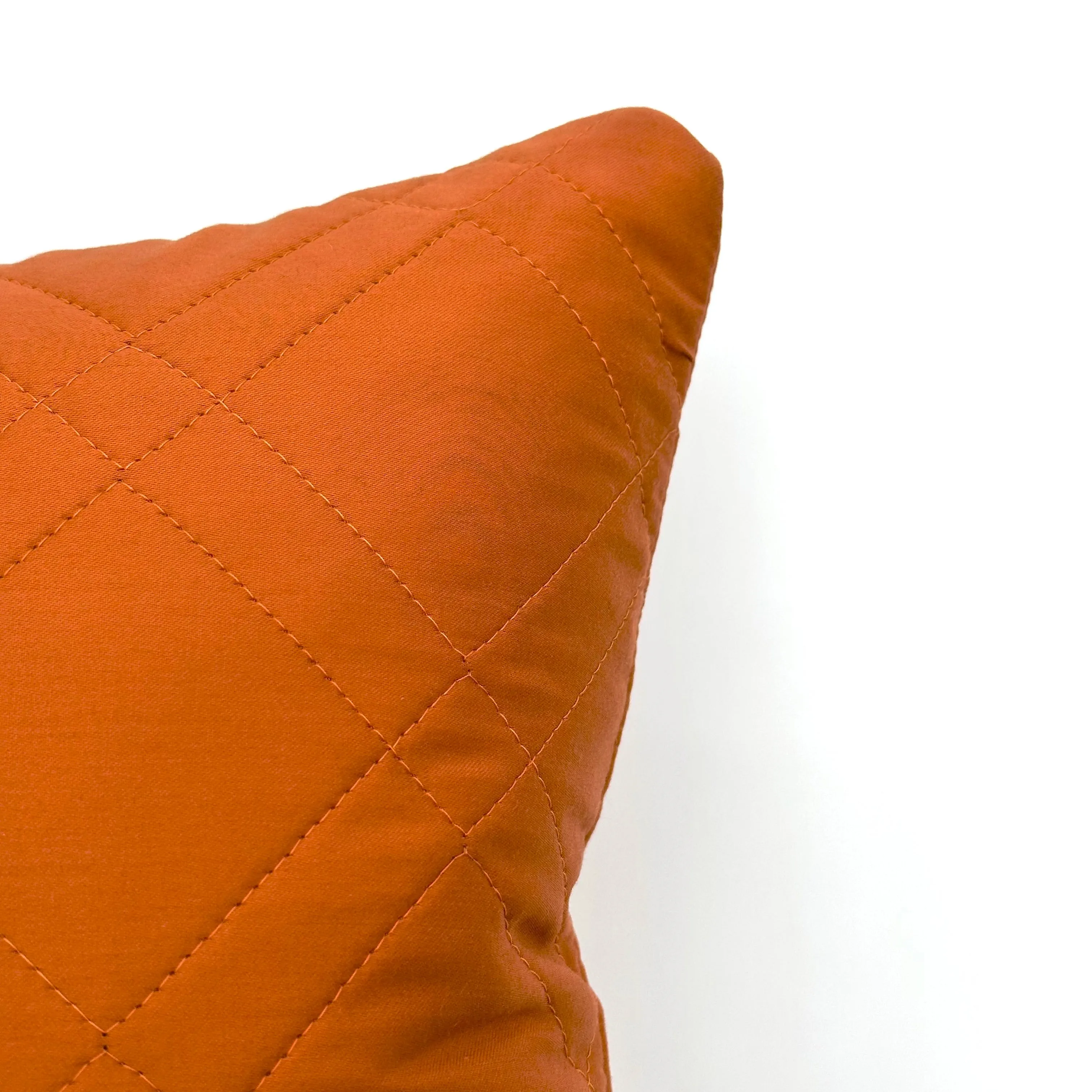 Orange Bohemian Cotton Lumbar Pillow Cover 12x16"