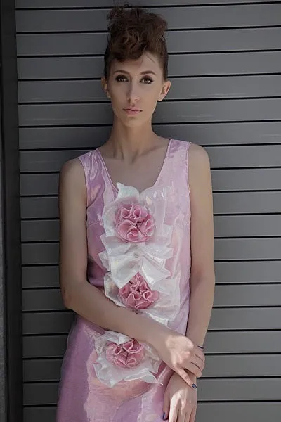 Pink Ruffle Dress