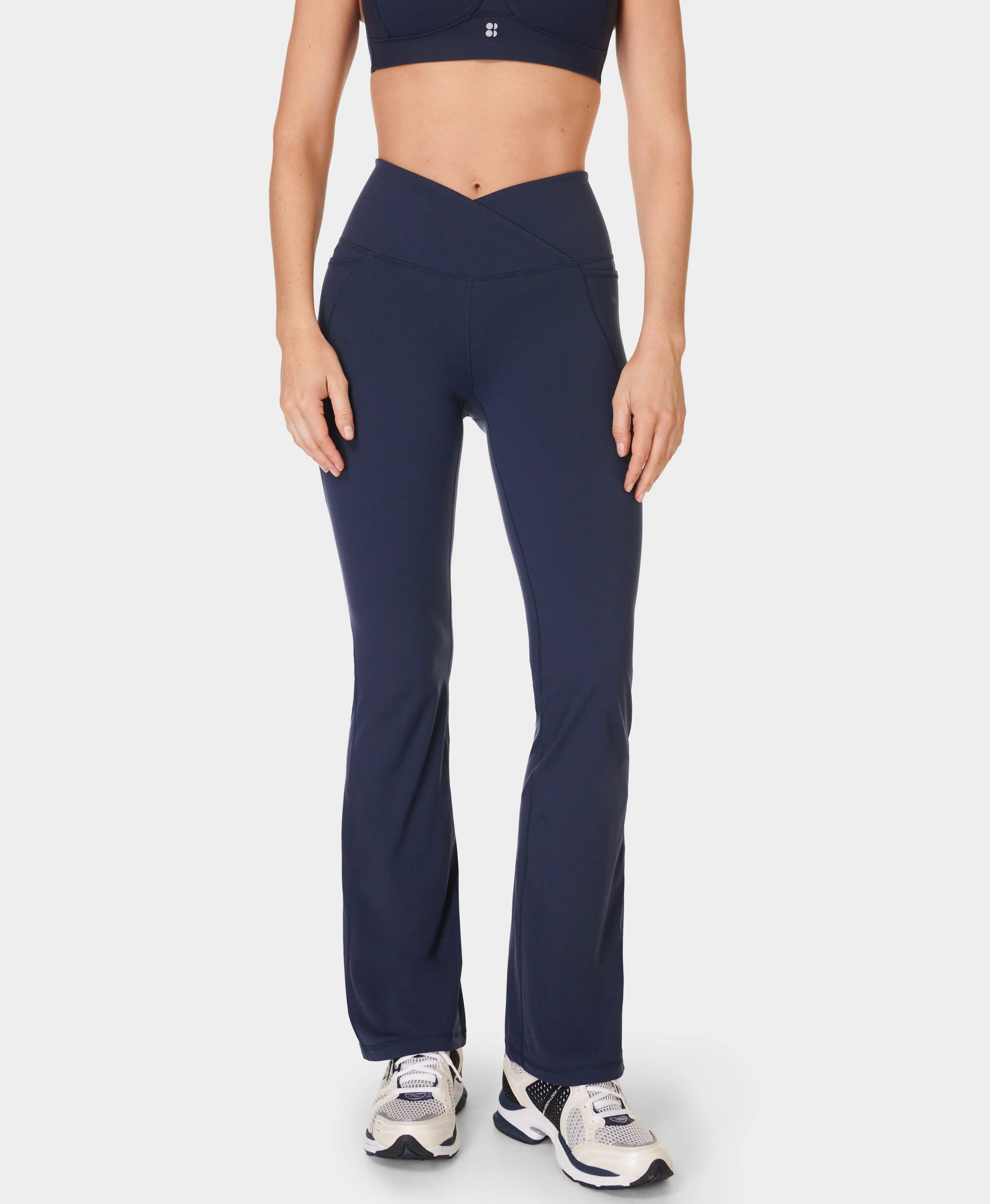 Power Boot Cut 2.0 Wrap Waist Sb9646l Navy-Blue