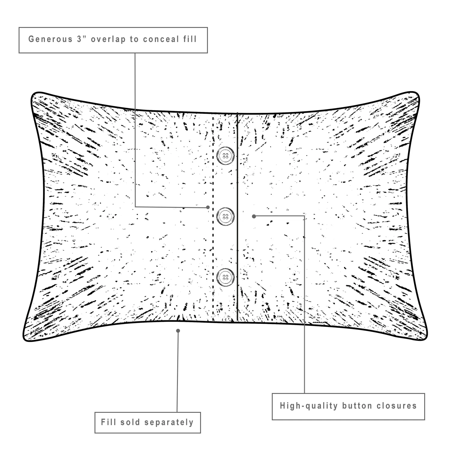 Prescott King Sham 21x37