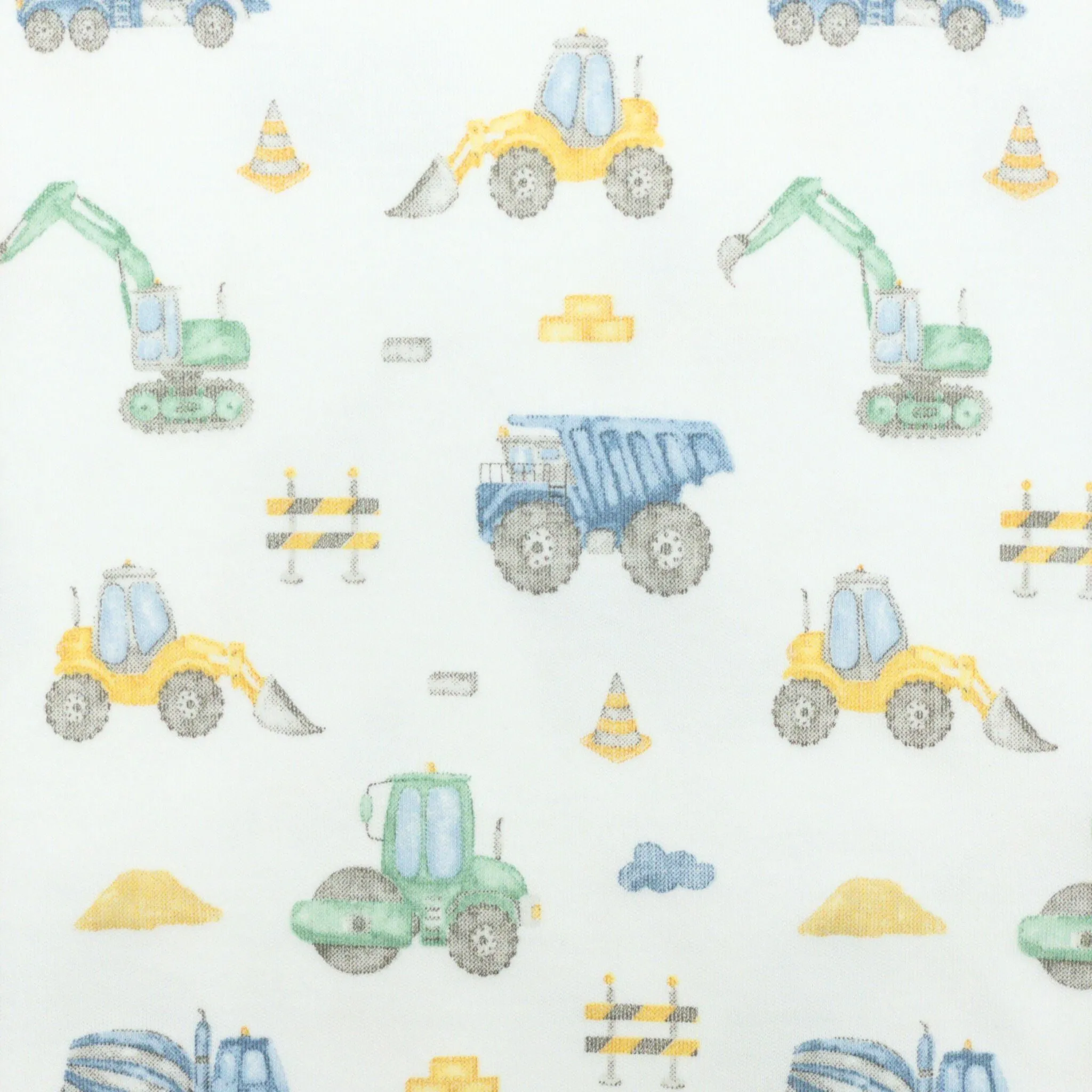 Printed Pima Turtleneck - Construction Site - FINAL SALE