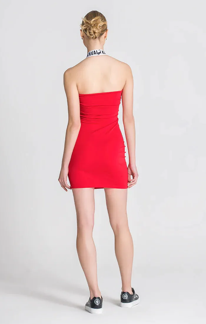 Red Drift Dress