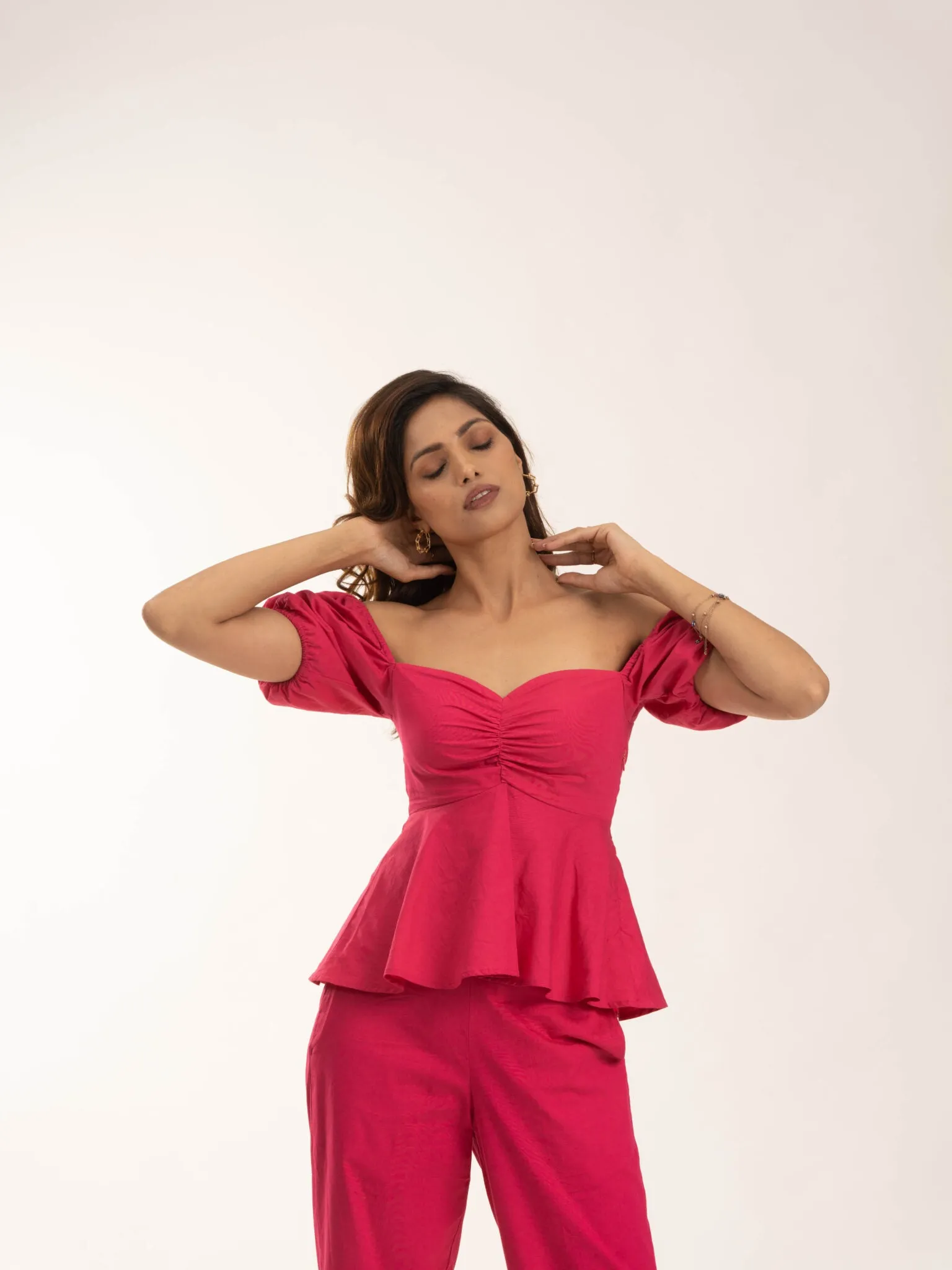 Regular Fit 100% Cotton Co-ord set with Shirt and pants