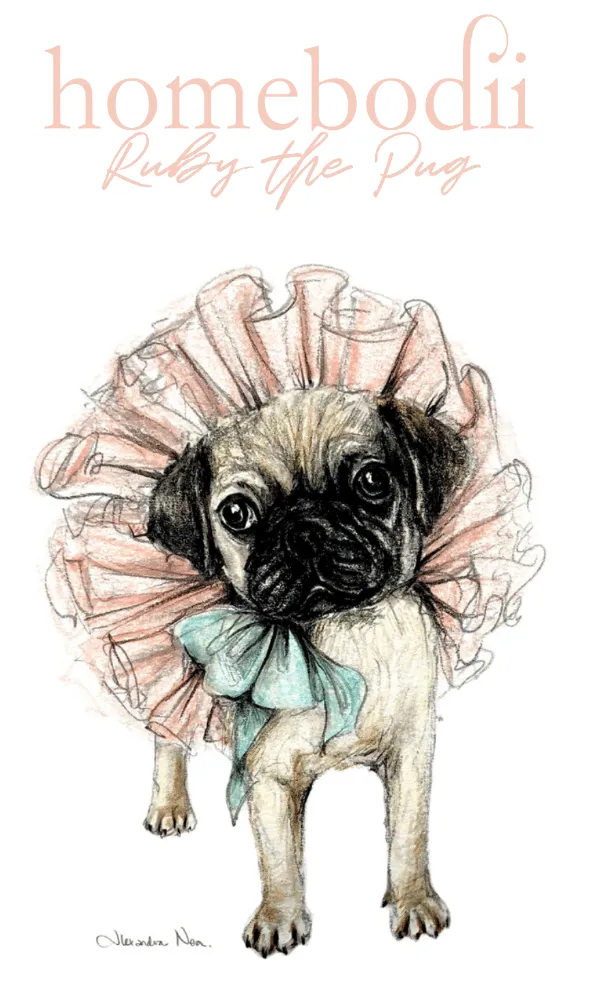 Ruby Pug Lounge PJ Set