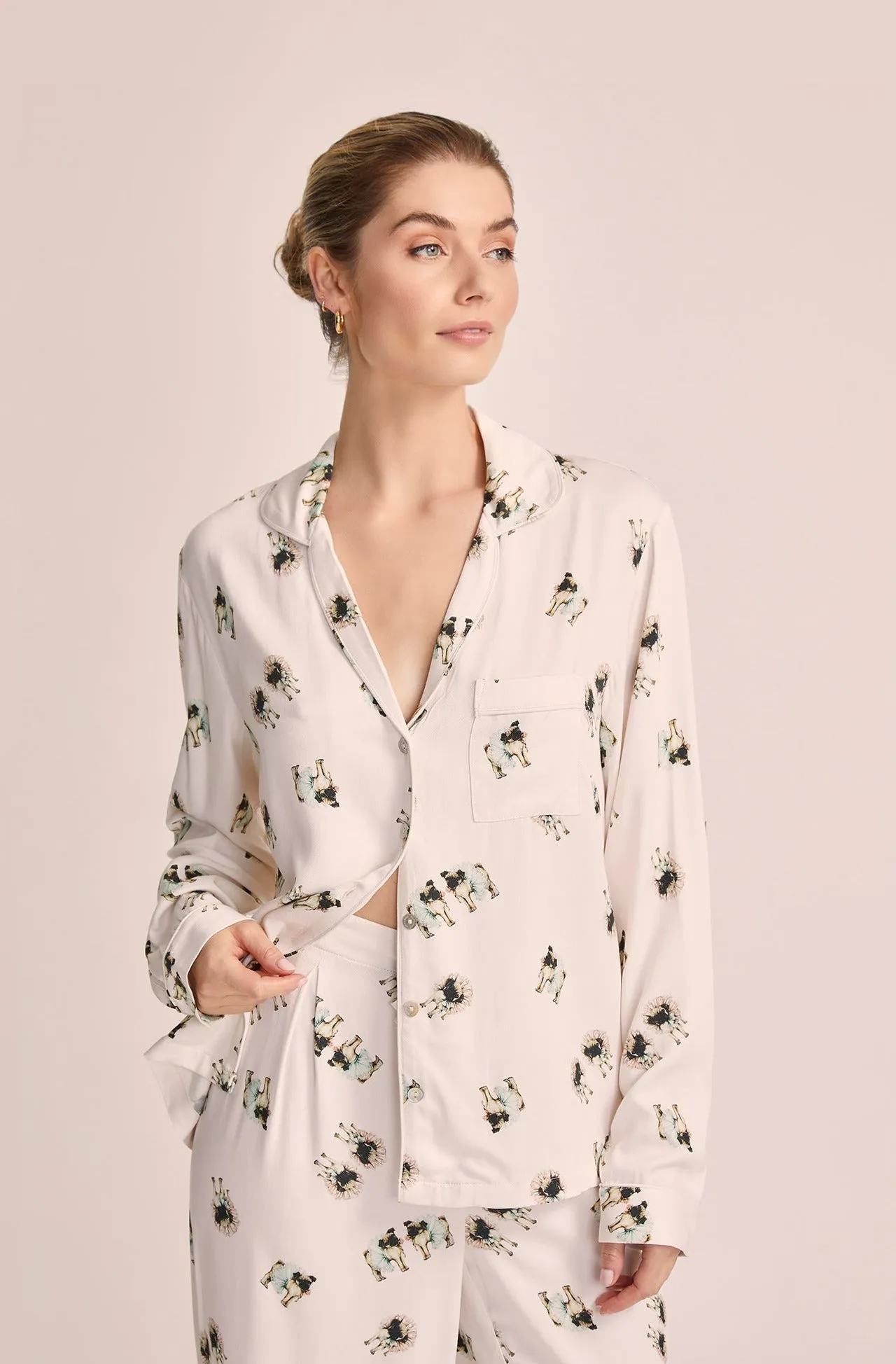 Ruby Pug Lounge PJ Set
