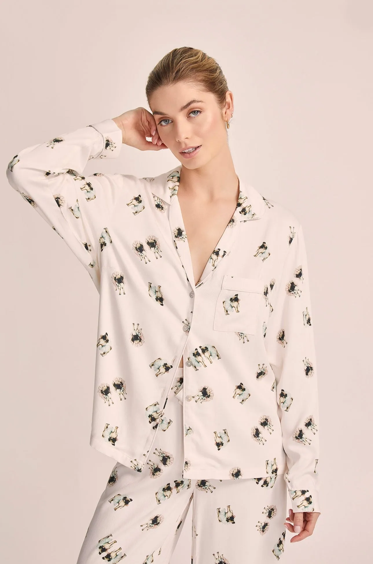 Ruby Pug Lounge PJ Set