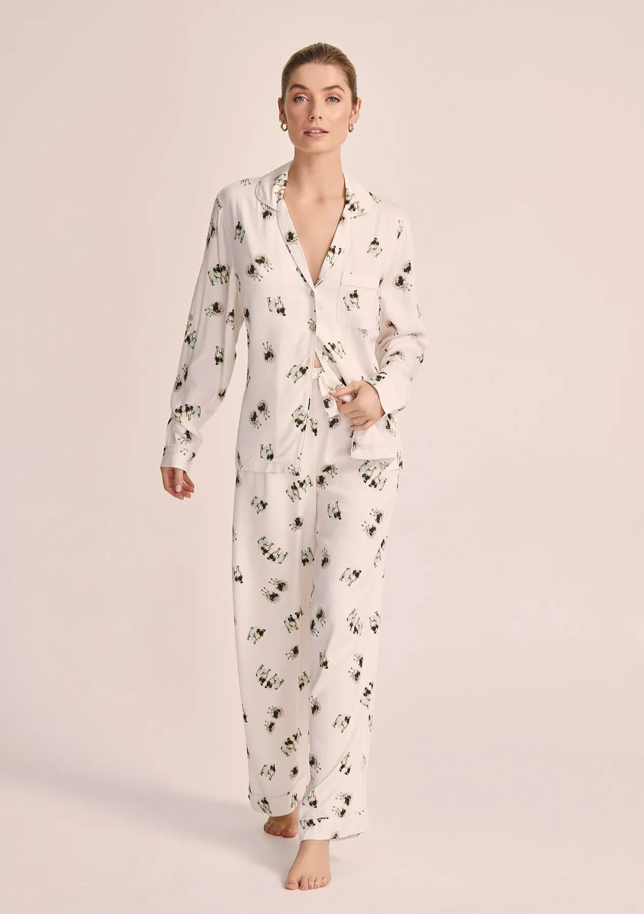 Ruby Pug Lounge PJ Set