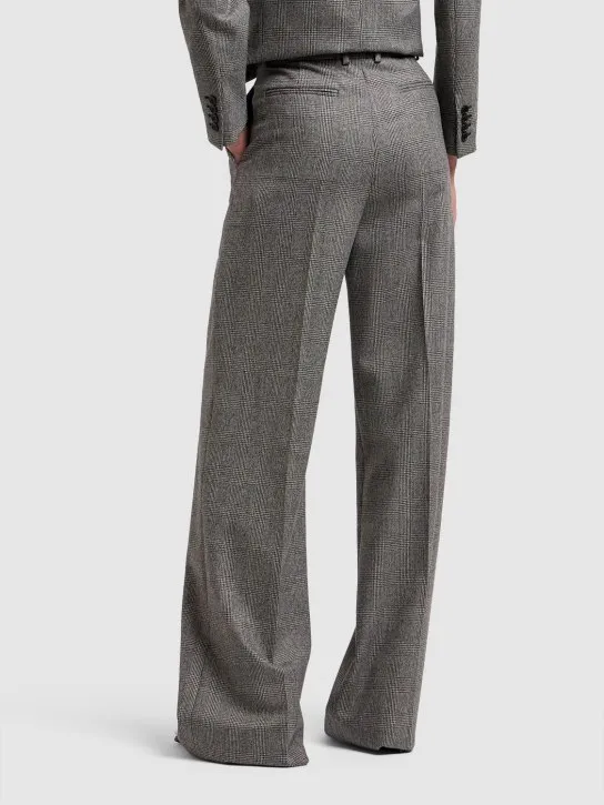 Saint Laurent   Wool flared pants 