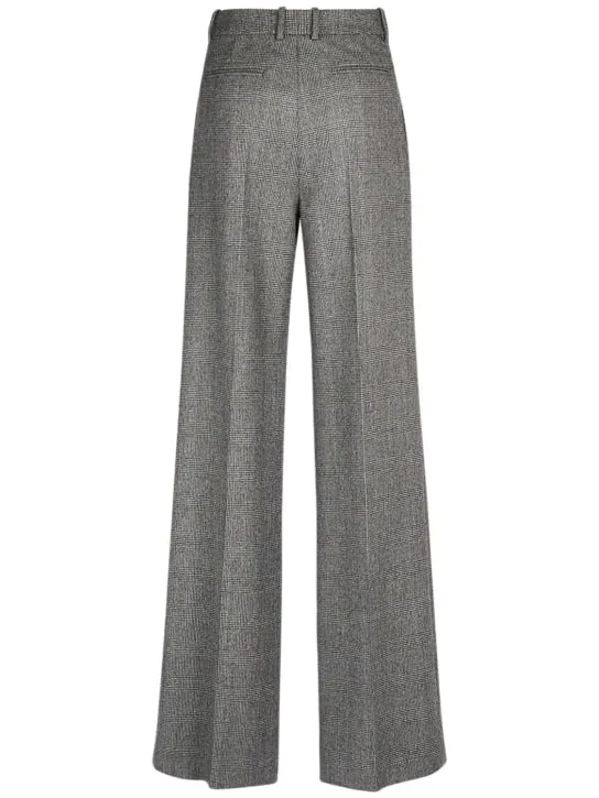 Saint Laurent   Wool flared pants 