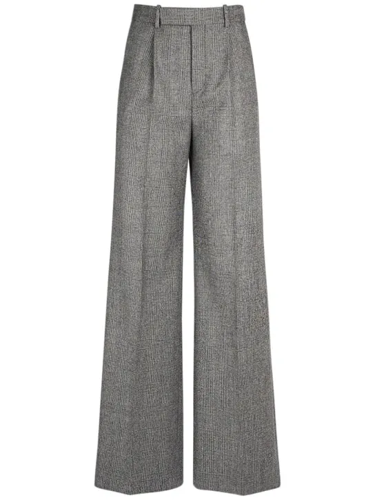 Saint Laurent   Wool flared pants 