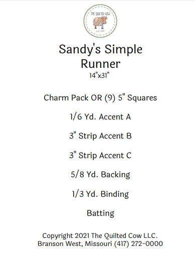 Sandy's Simple Runner