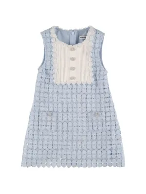 Self-portrait   Macramé lace sleeveless dress 