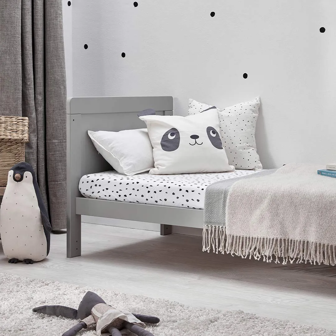 Silver Cross Devon Cot Bed - Grey